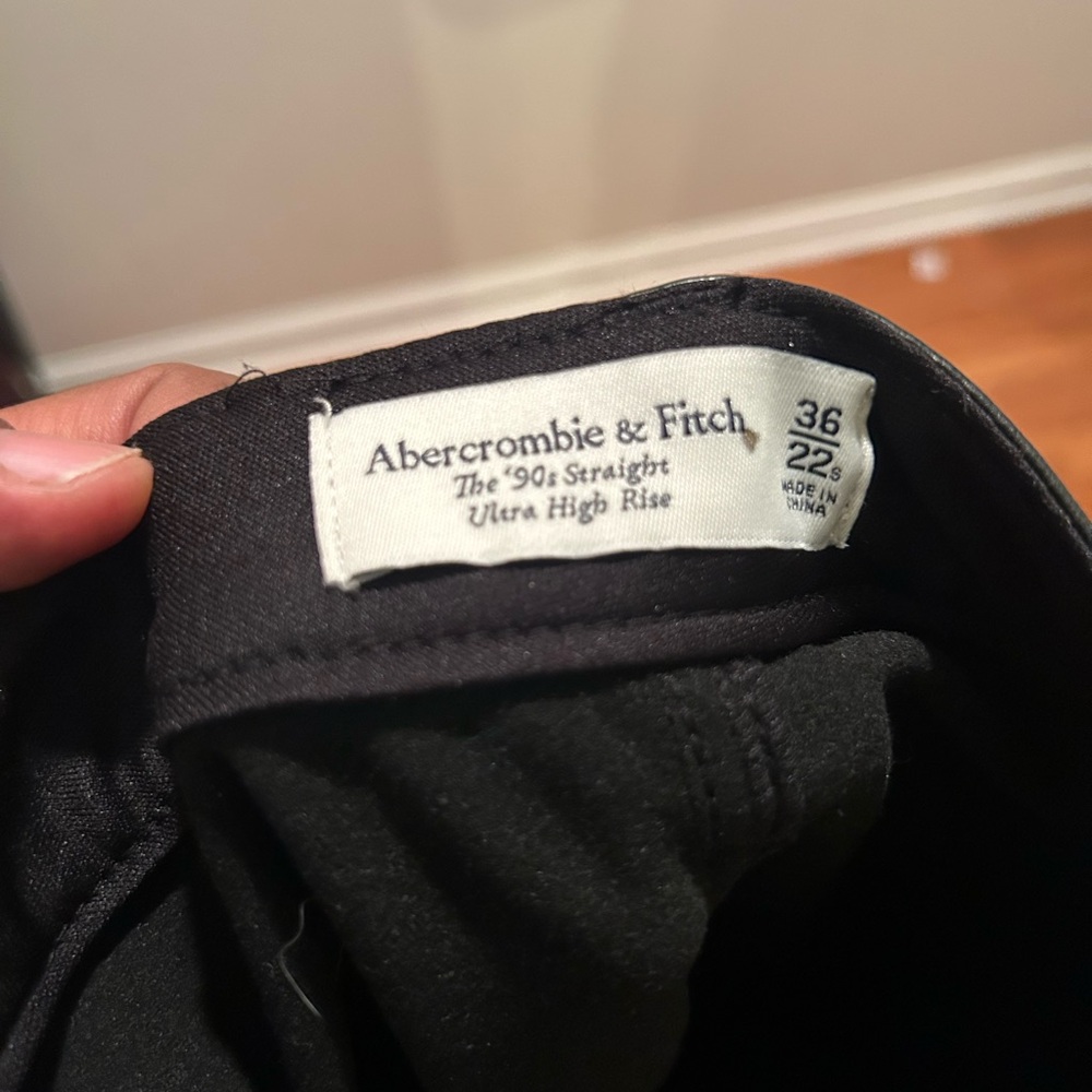 Abercrombie & Fitch Black High Rise Jeans